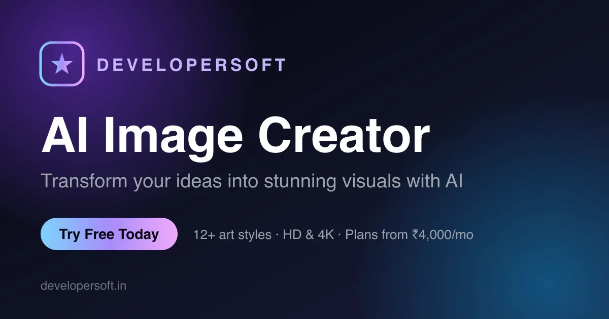 Preview of Developersoft AI Studio