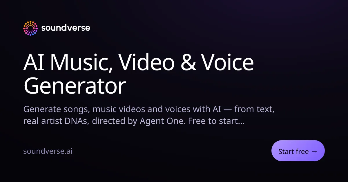 Preview of Soundverse