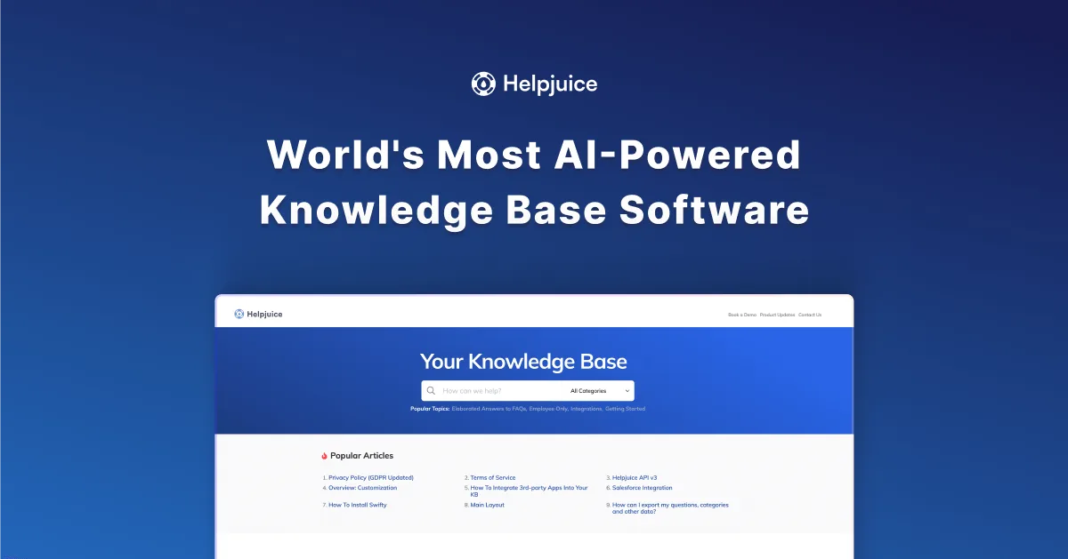 Preview of Helpjuice