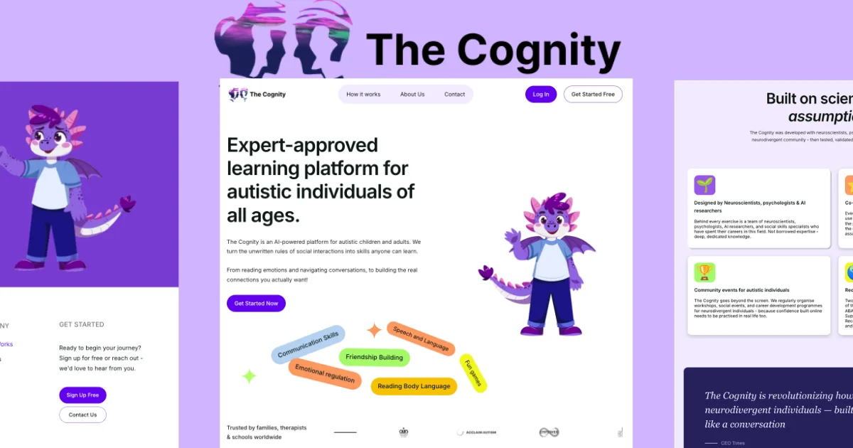 Preview of The Cognity · Train your Social Skills