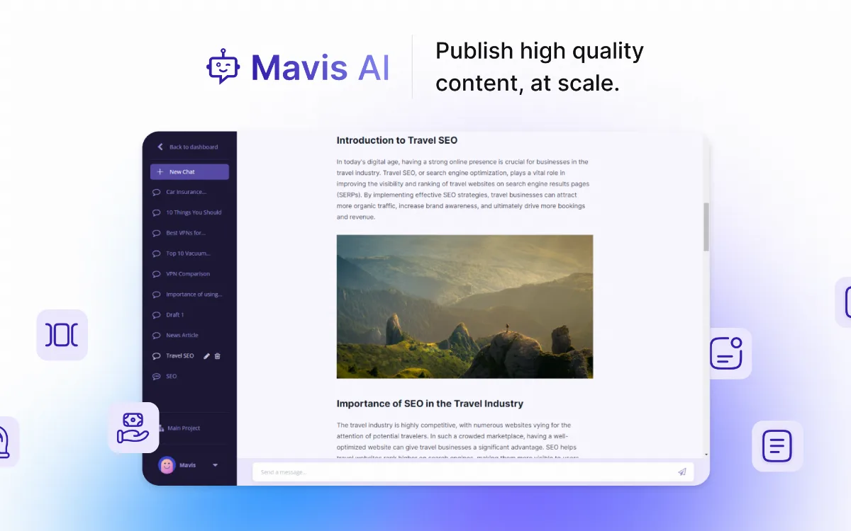 Preview of Mavis AI