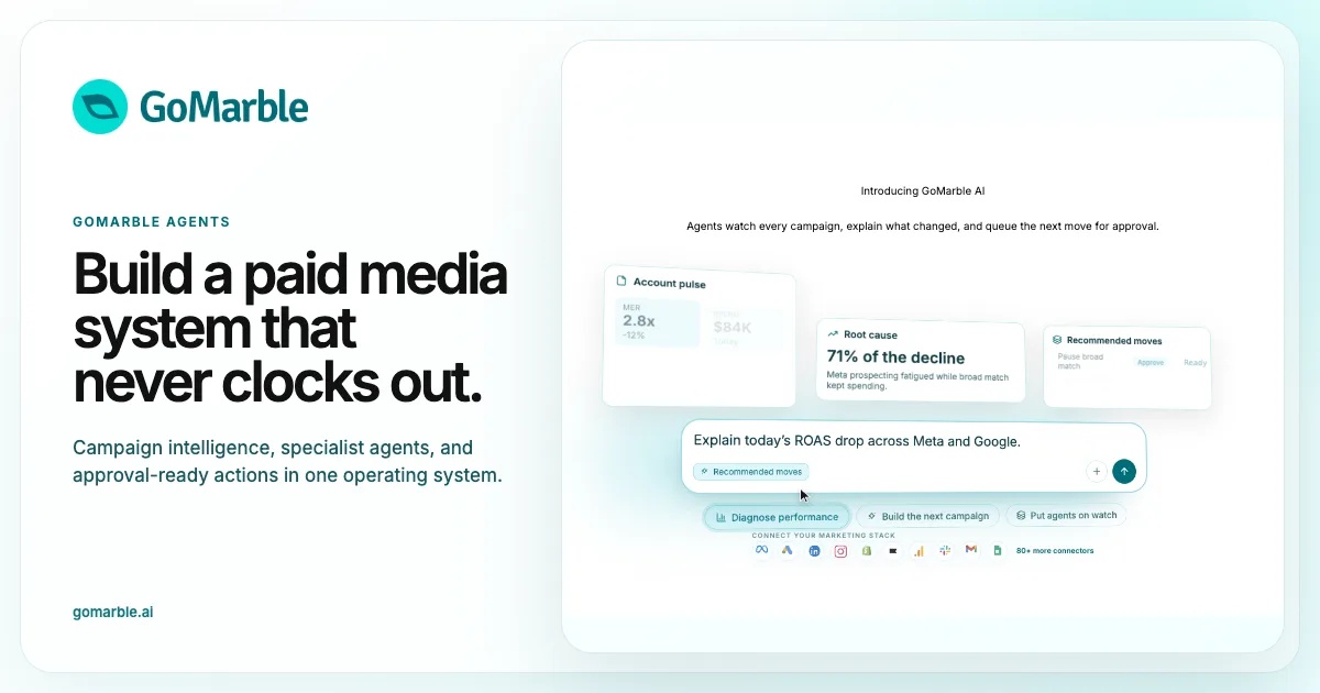 Preview of AI Agents for Paid Media