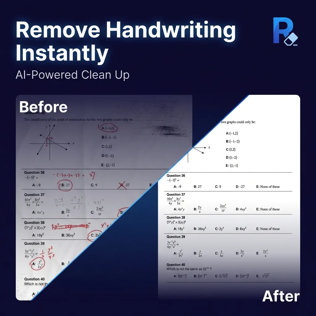 Preview of RemoveHandwriting