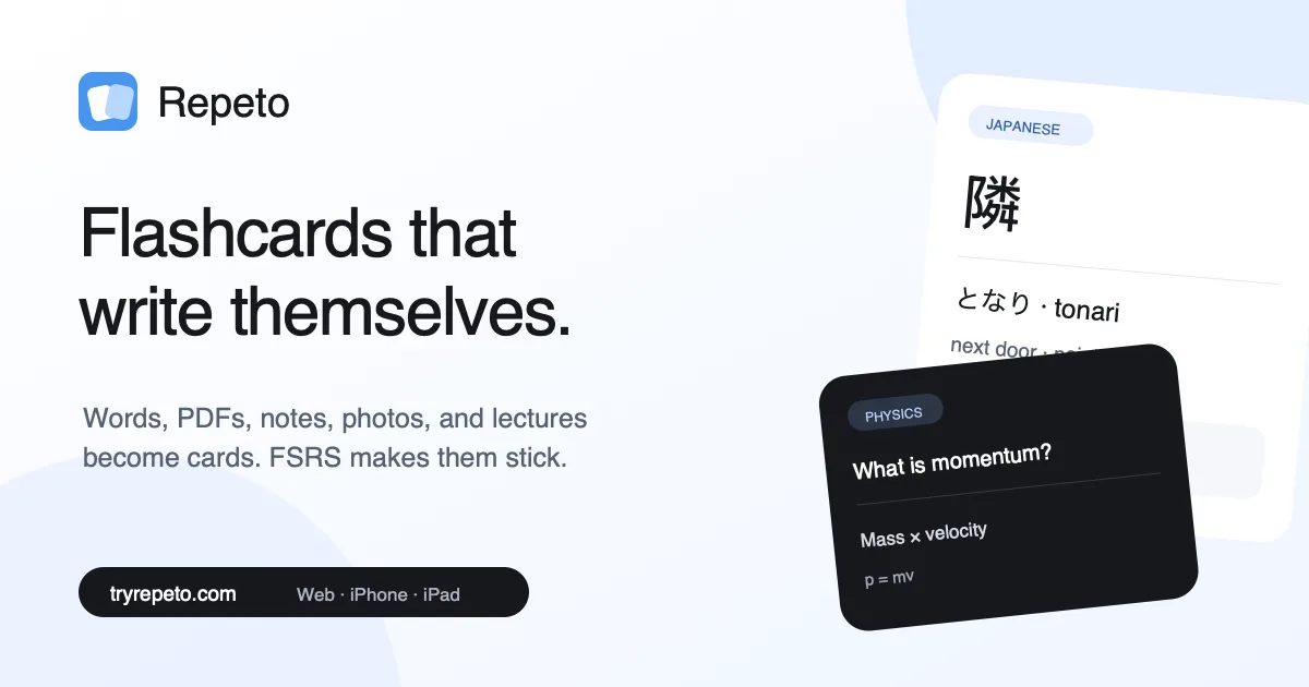 Preview of Repeto