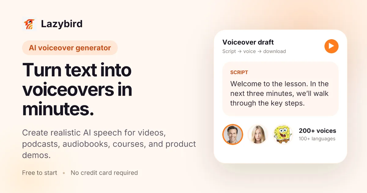 Preview of Lazybird