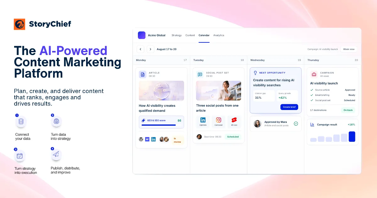 Preview of StoryChief