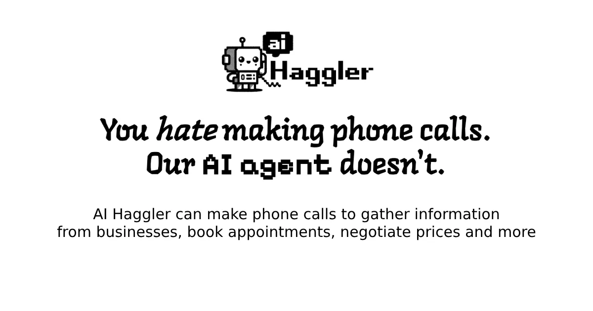 Preview of AI Haggler
