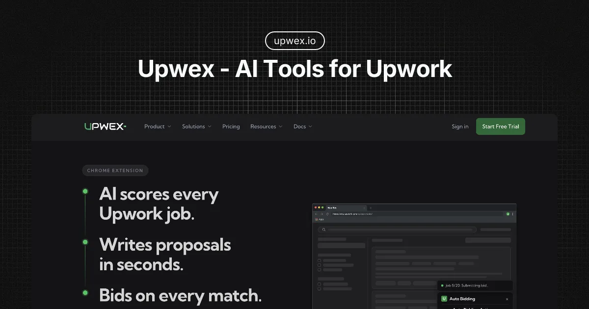 Preview of Upwex