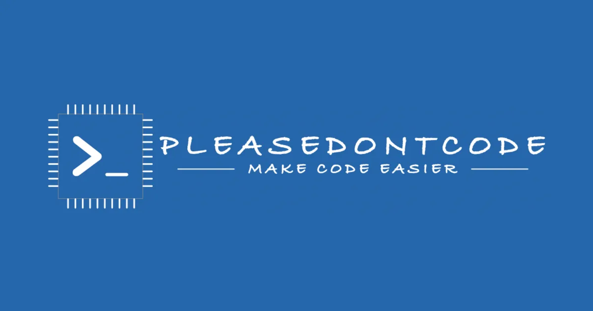 Preview of PleaseDontCode