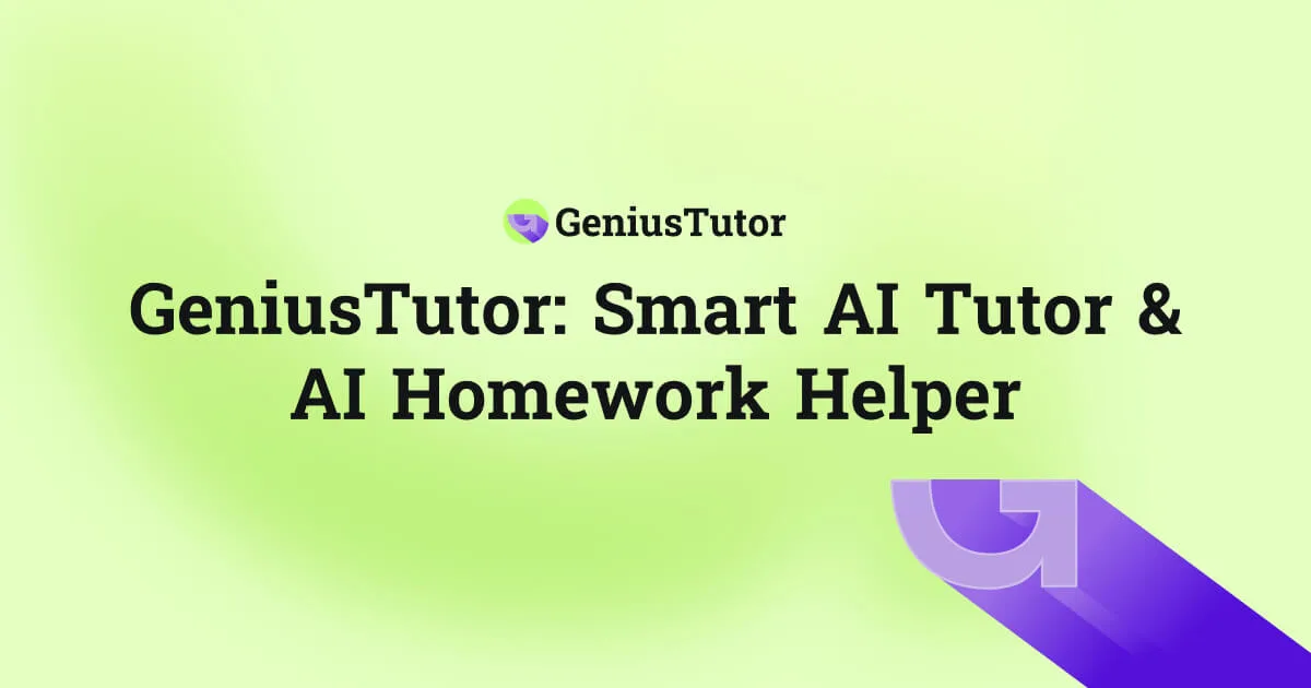 Preview of GeniusTutor