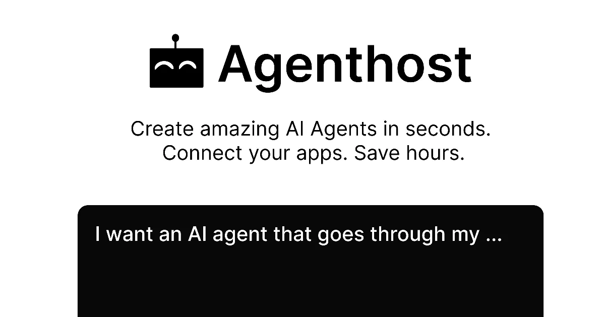 Preview of Agenthost