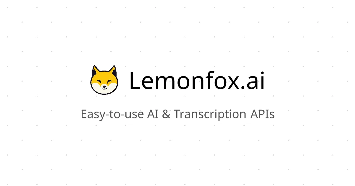 Preview of Affordable Speech-To-Text API