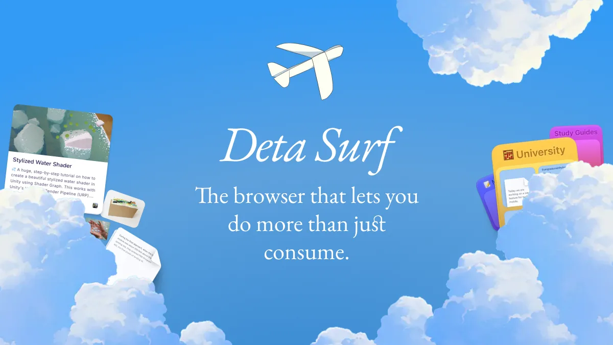 Preview of Deta Surf