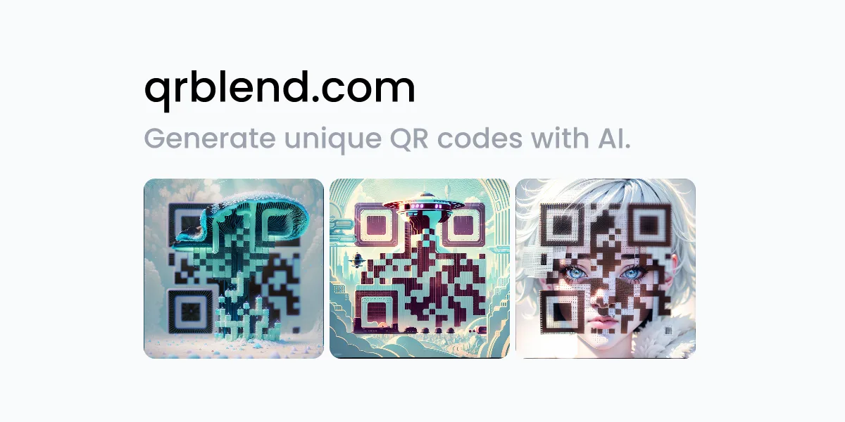 Preview of QR Blend