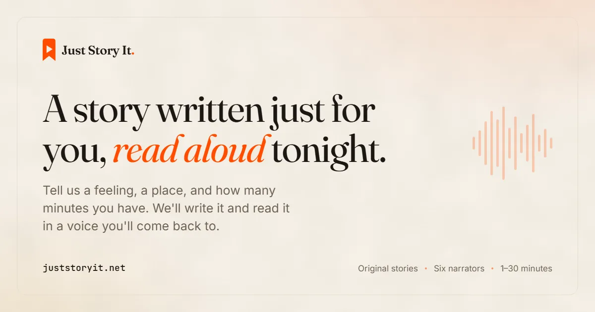 Preview of Just Story It