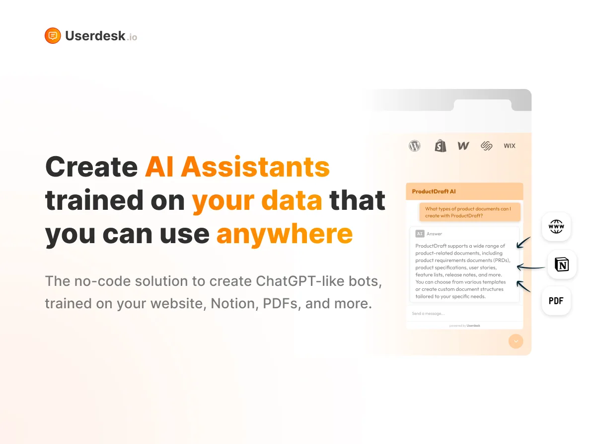 Preview of Userdesk