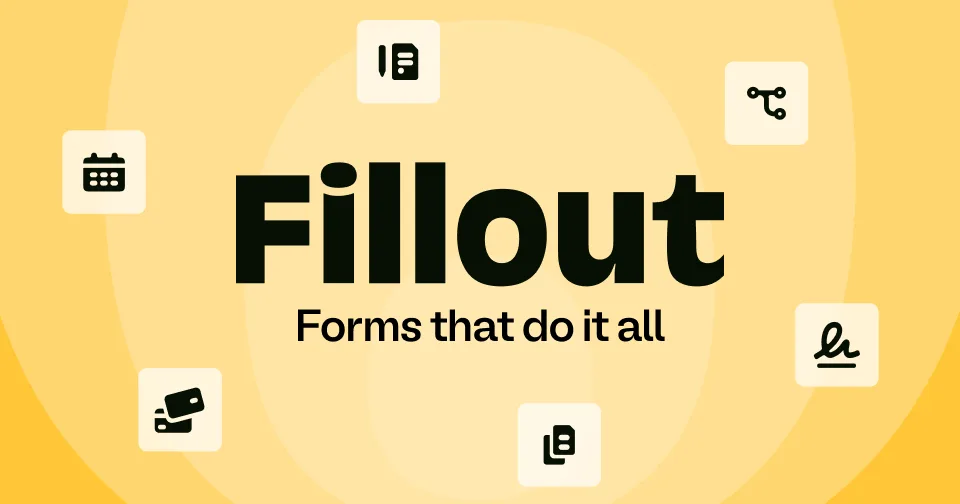 Preview of Fillout | Forms that do it all