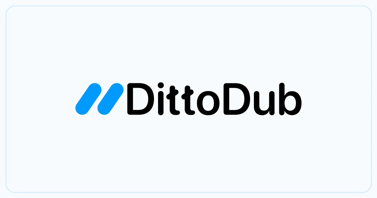 Preview of DittoDub