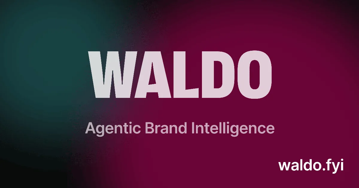 Preview of Waldo: Agentic Brand Intelligence