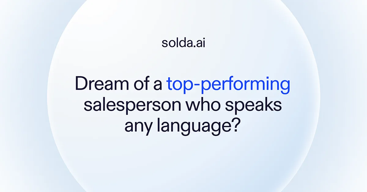 Preview of Solda AI