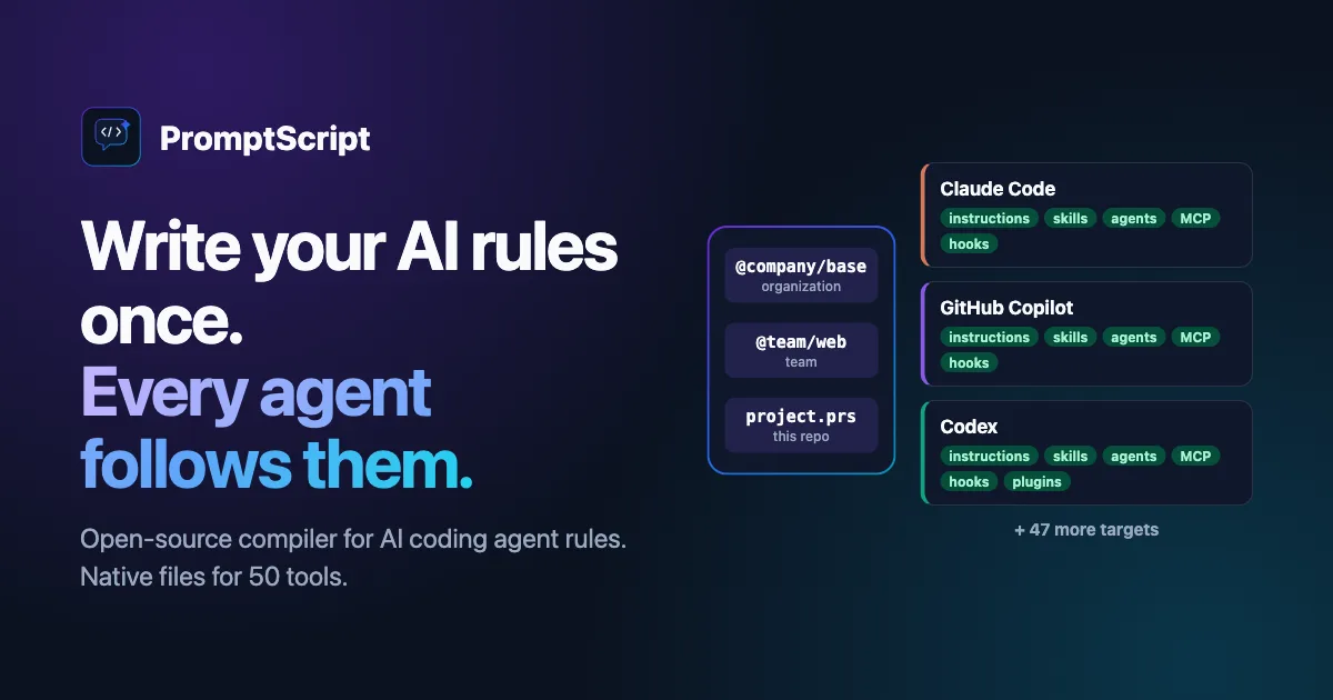Preview of PromptScript