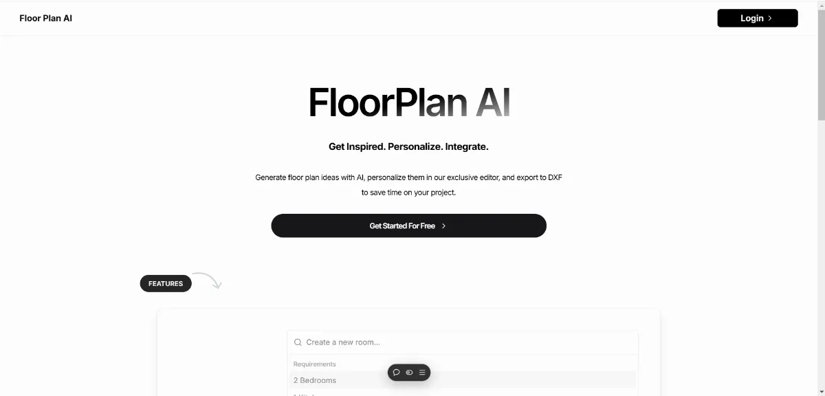 Preview of FloorPlan AI