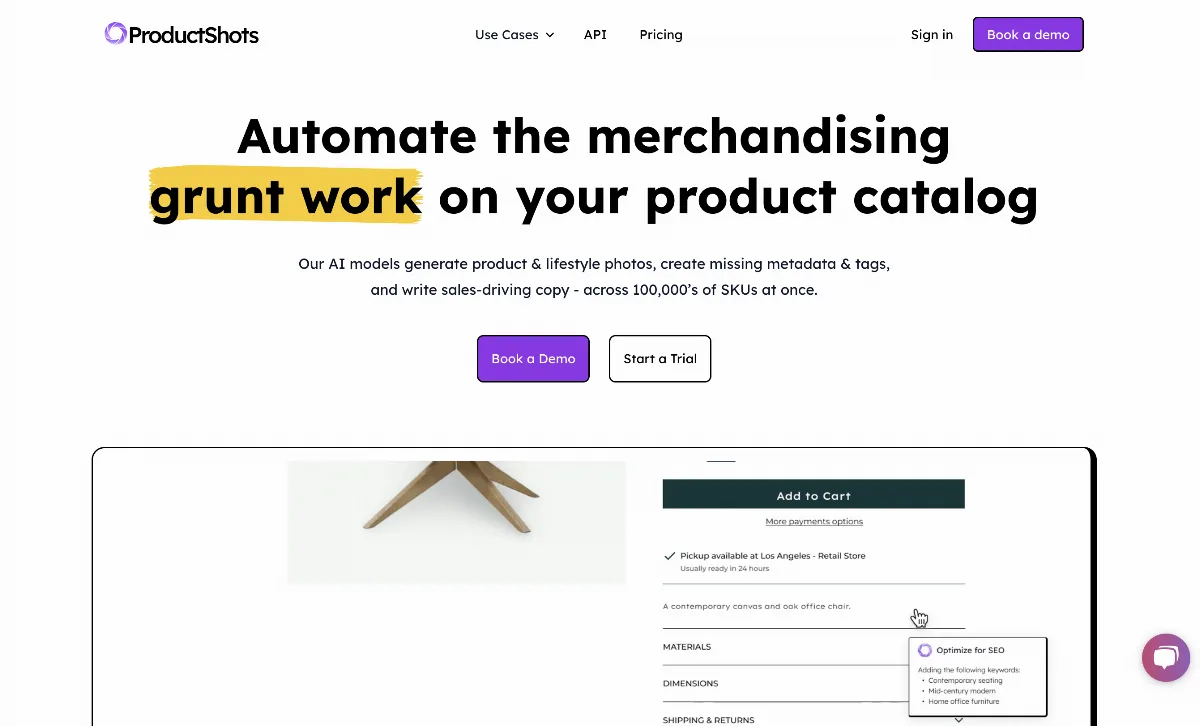 Preview of ProductShots.ai