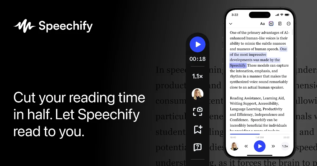 Preview of Speechify