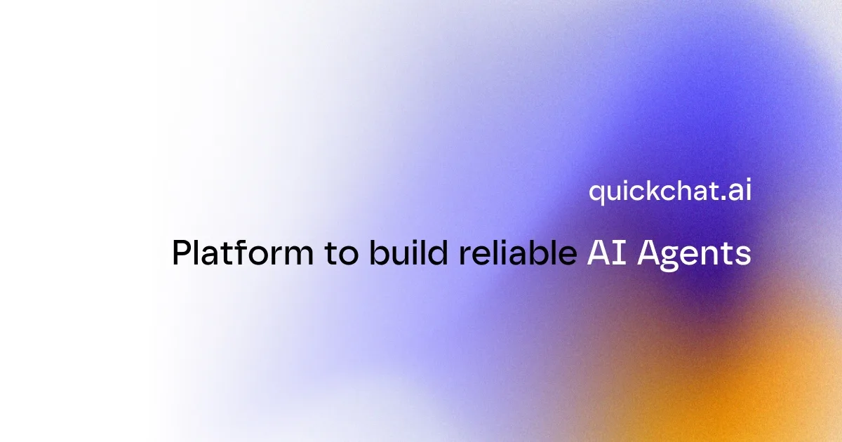 Preview of Quickchat AI
