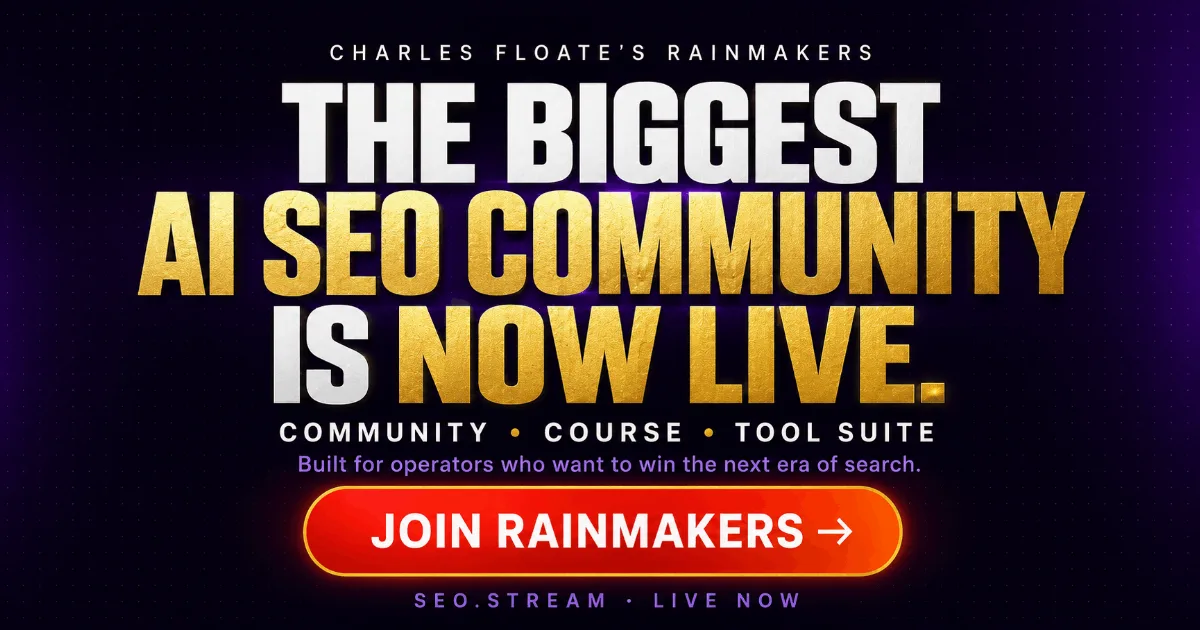 Preview of AI SEO Rainmakers