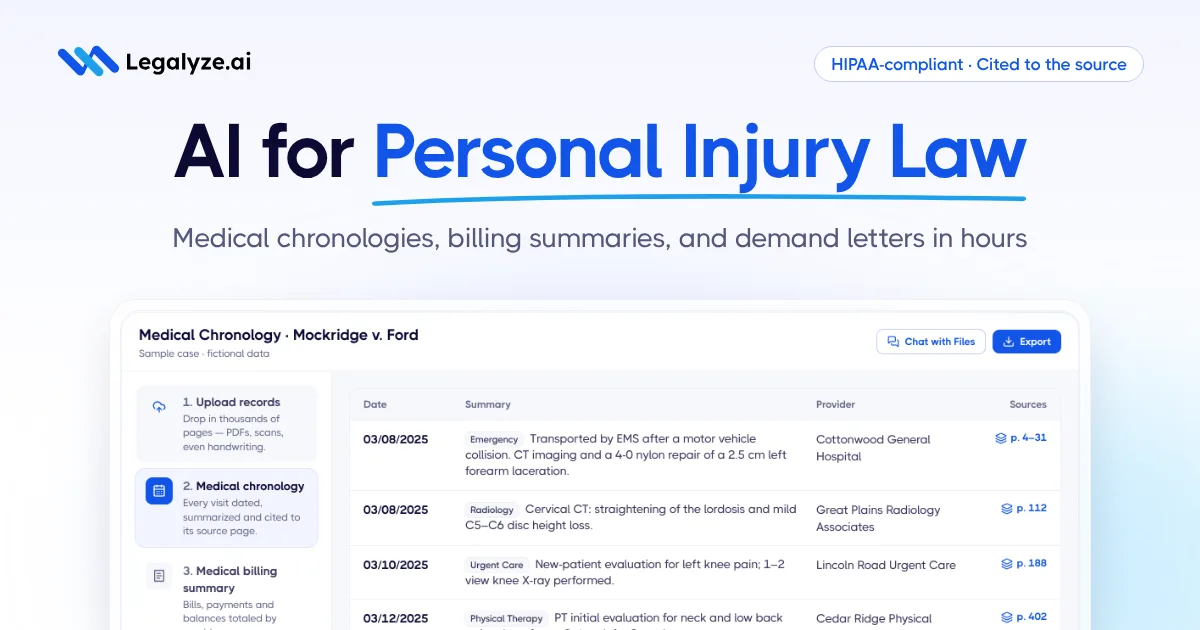 Preview of Legalyze.ai