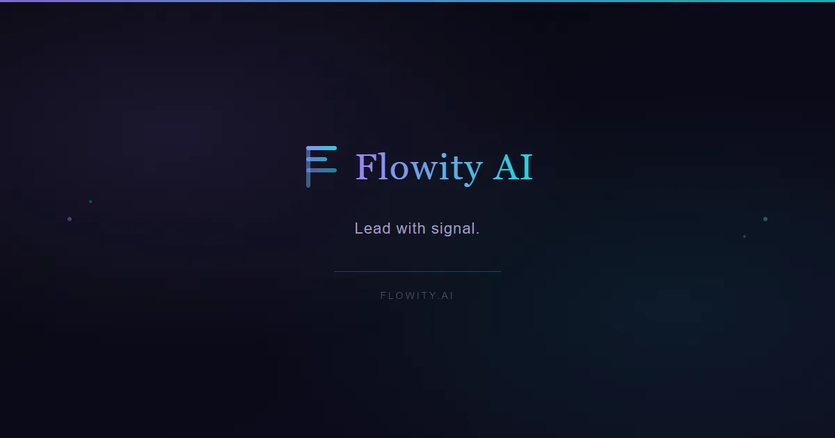 Preview of Flowity AI