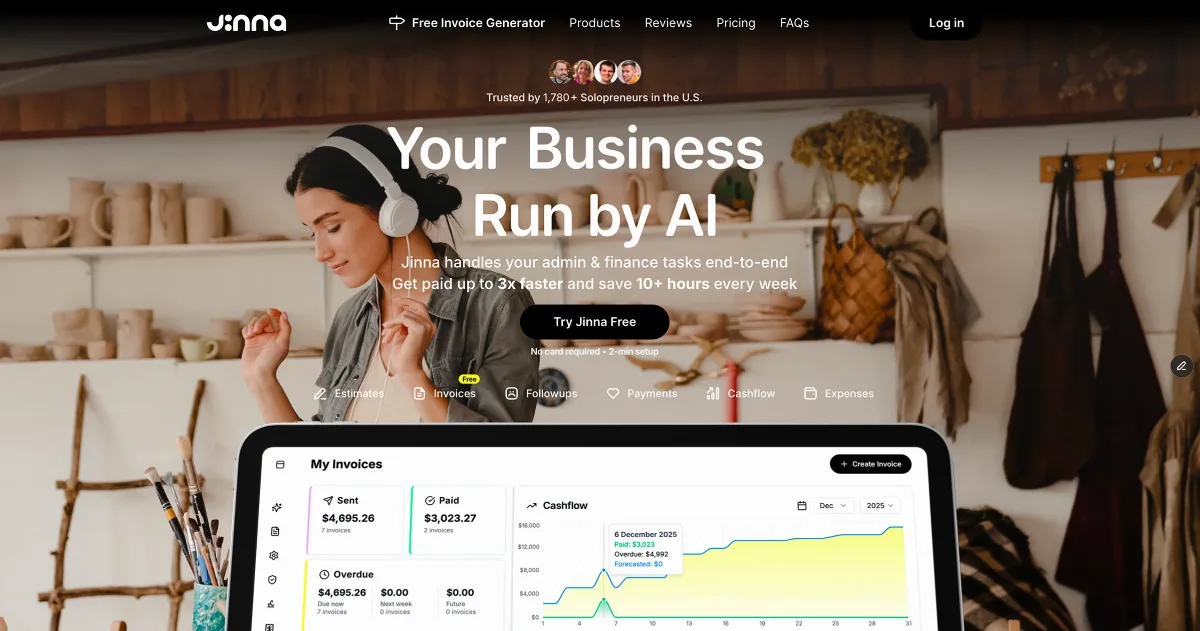 Preview of Jinna.ai