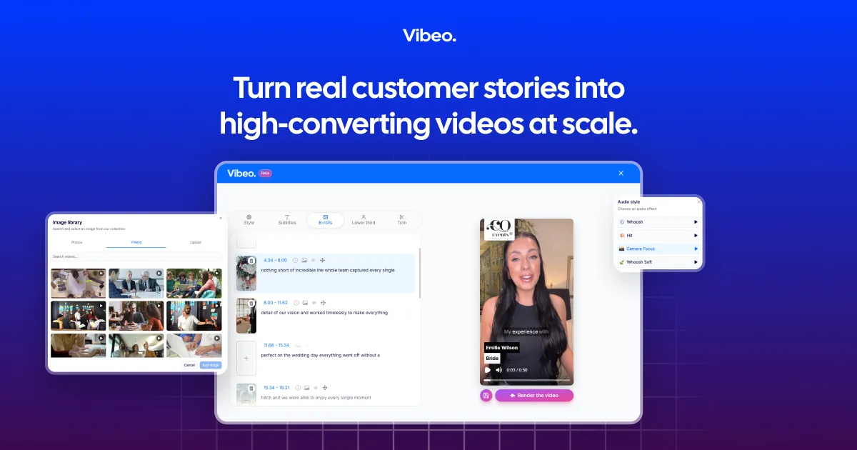 Preview of Video Testimonial Software