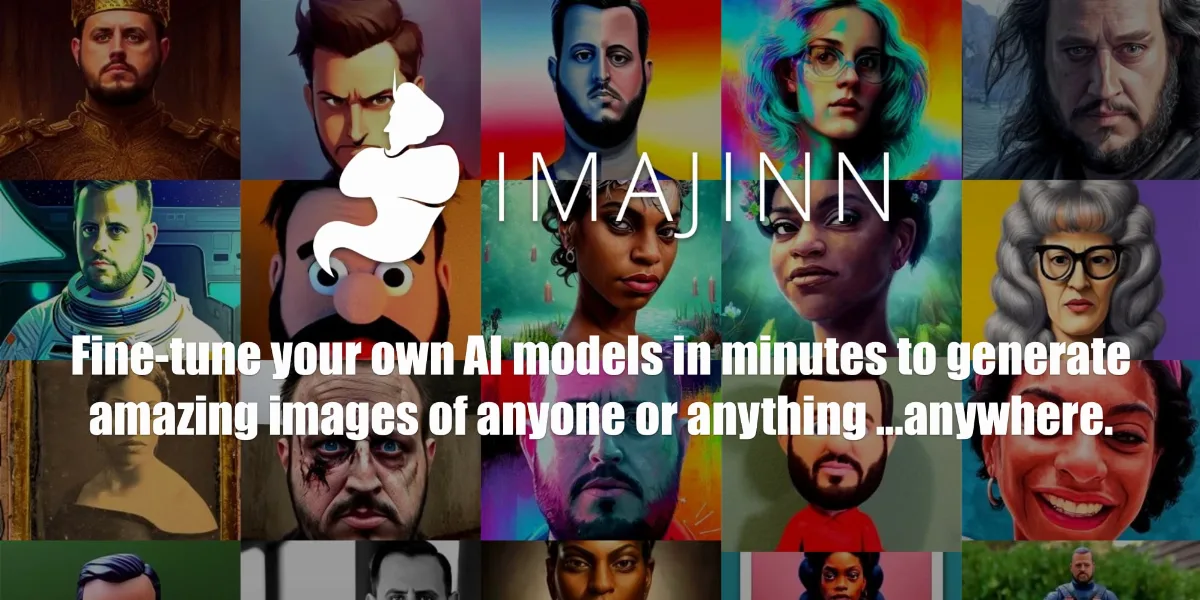 Preview of Imajinn AI