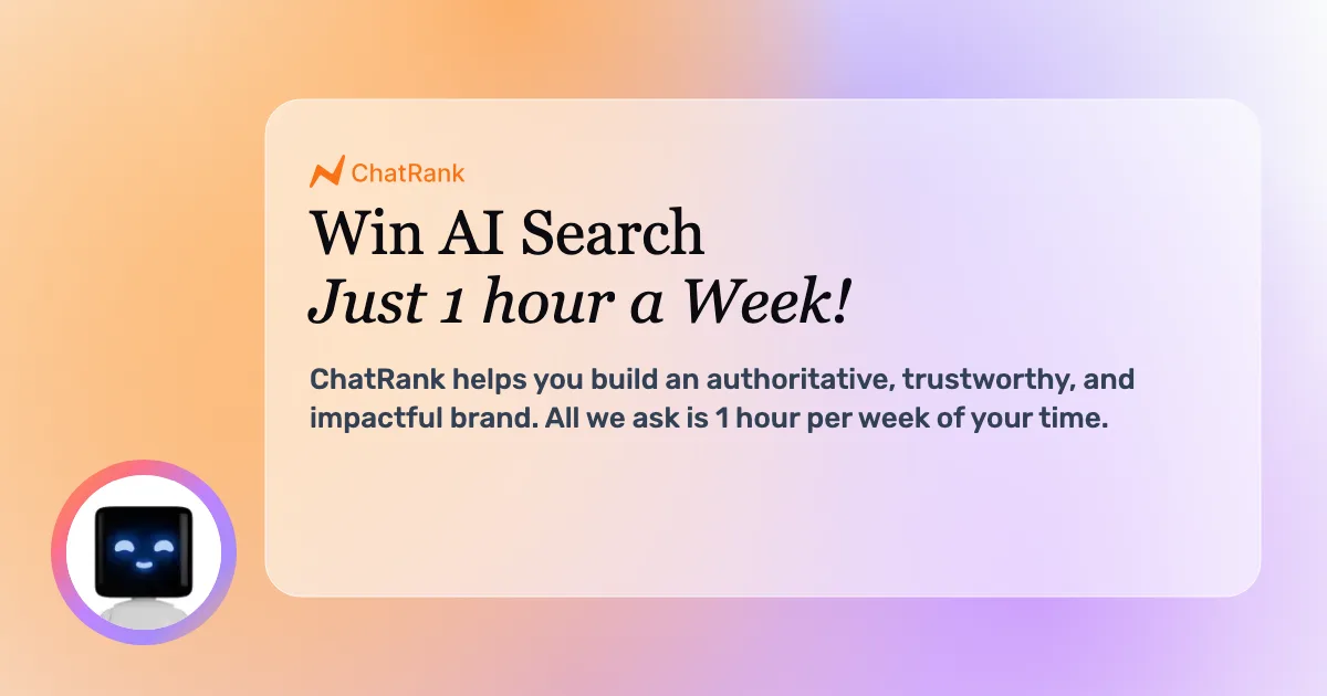 Preview of ChatRank