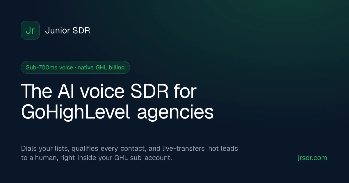 Preview of Junior SDR