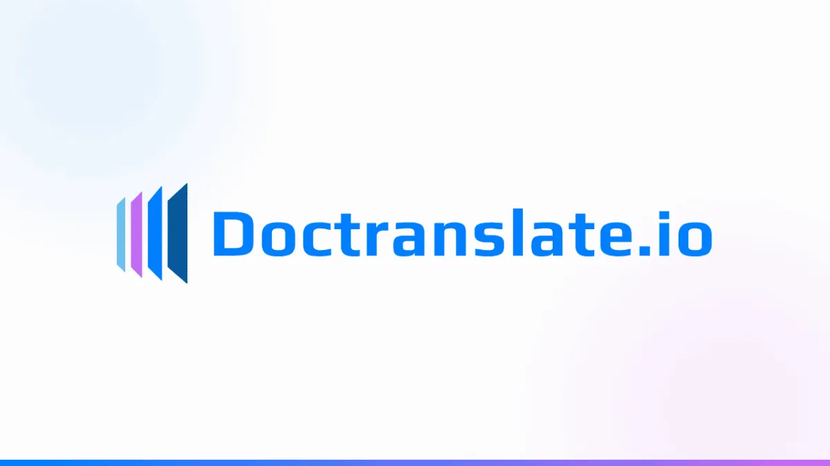 Preview of Doctranslate.io