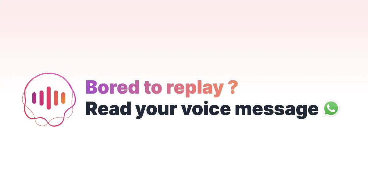 Preview of WhisperBot - Read you voice messages.