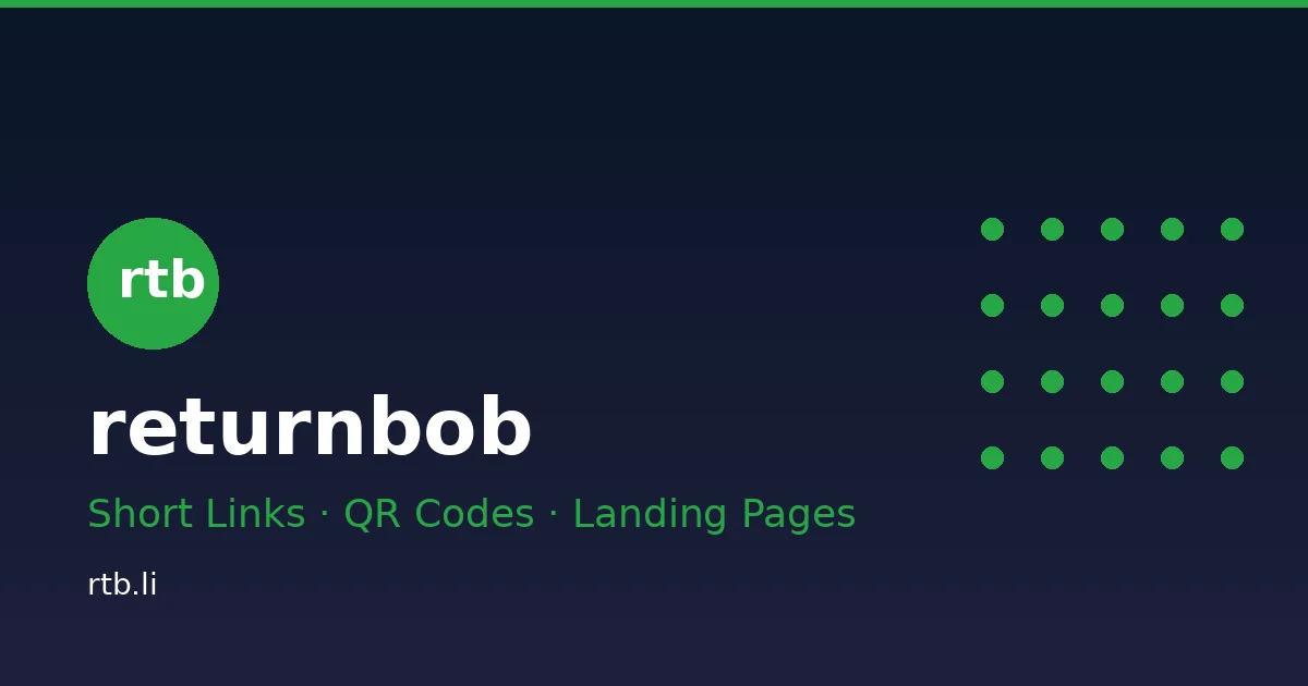 Preview of returnbob