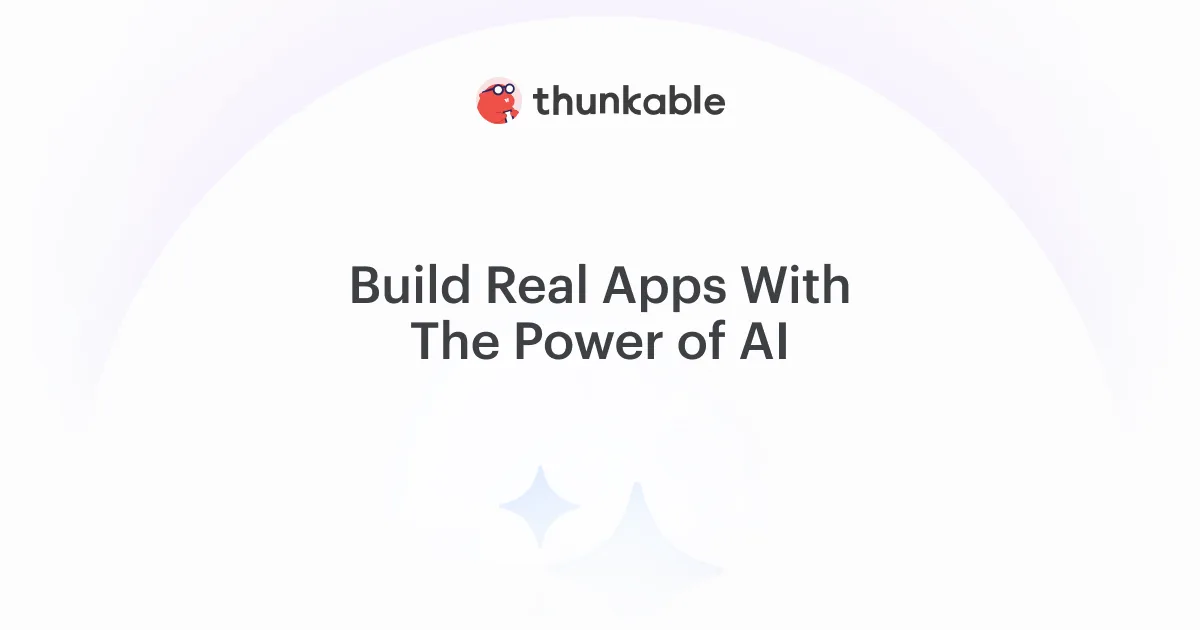 Preview of Thunkable