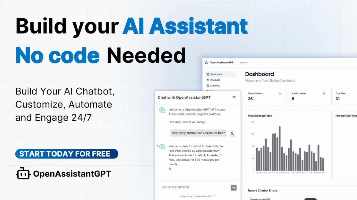 Preview of OpenAssistantGPT