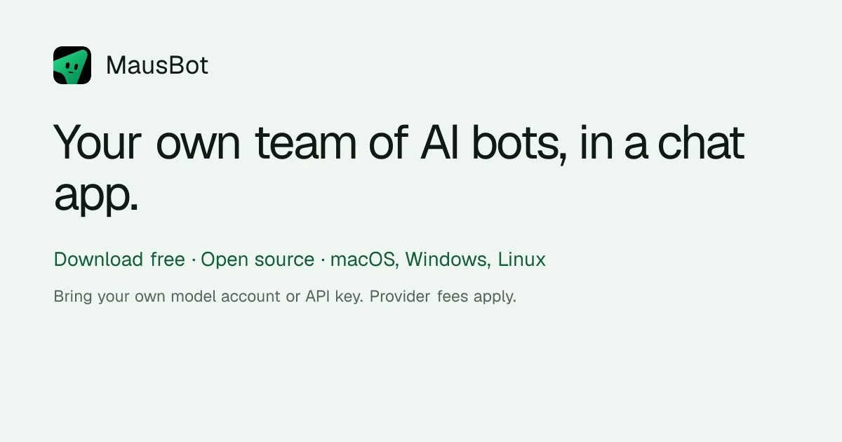 Preview of MausBot