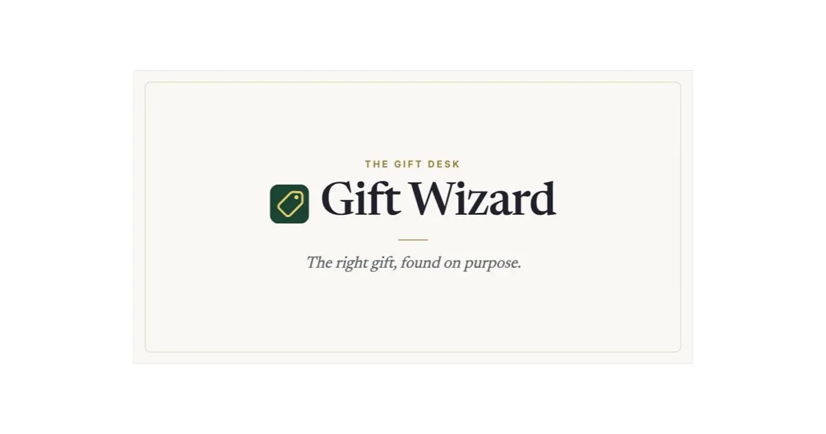 Preview of Gift Wizard