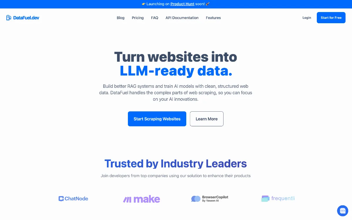 Preview of DataFuel