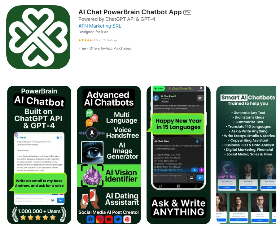 Preview of Ask AI Questions