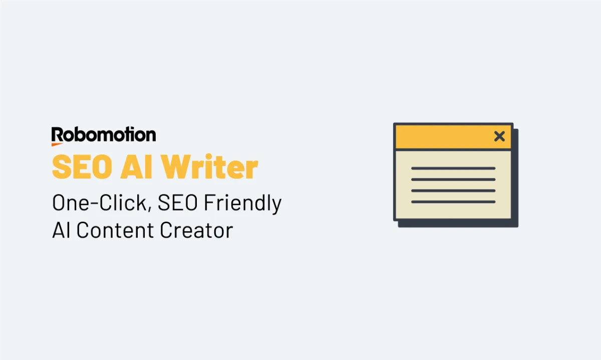 Preview of SEO AI Writer Trial