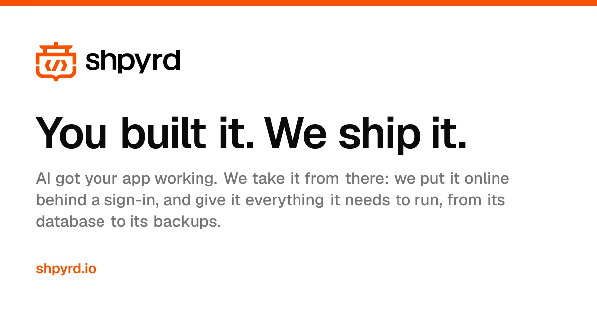 Preview of shpyrd