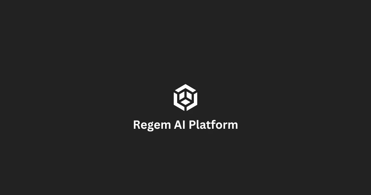 Preview of Regem AI Platform