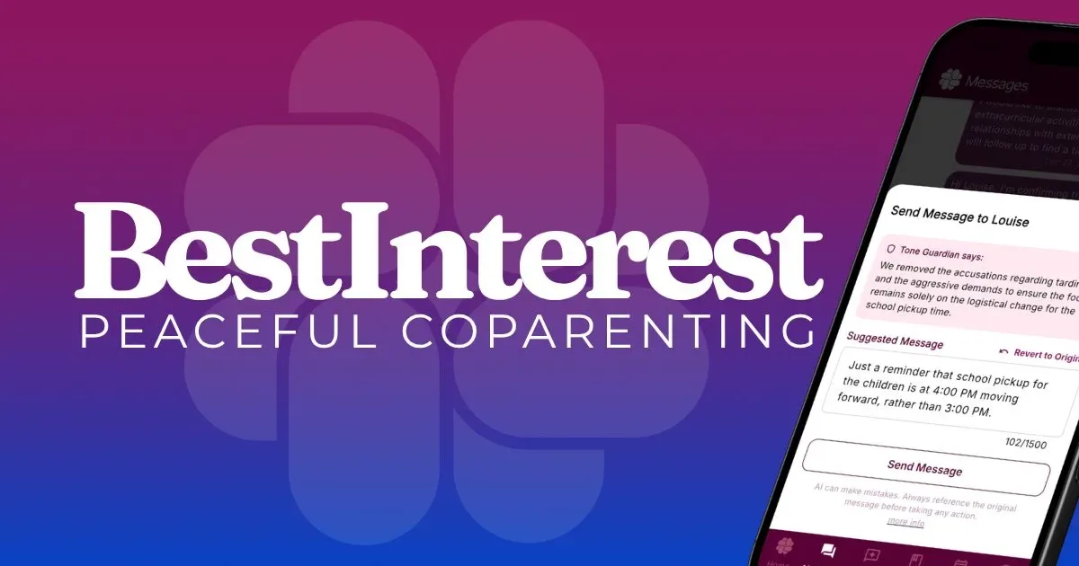 Preview of BestInterest Coparenting App